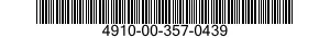 4910-00-357-0439  4910003570439 003570439