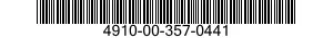 4910-00-357-0441  4910003570441 003570441