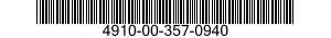 4910-00-357-0940  4910003570940 003570940