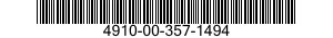4910-00-357-1494  4910003571494 003571494