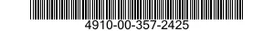 4910-00-357-2425  4910003572425 003572425