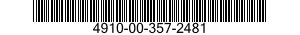 4910-00-357-2481  4910003572481 003572481