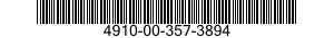4910-00-357-3894  4910003573894 003573894