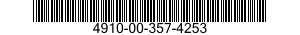 4910-00-357-4253  4910003574253 003574253