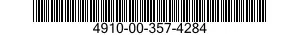 4910-00-357-4284  4910003574284 003574284
