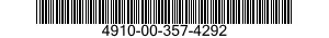 4910-00-357-4292  4910003574292 003574292