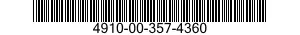 4910-00-357-4360  4910003574360 003574360