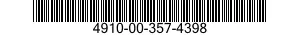 4910-00-357-4398  4910003574398 003574398