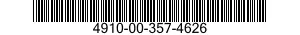 4910-00-357-4626  4910003574626 003574626