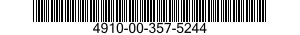 4910-00-357-5244  4910003575244 003575244