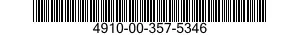4910-00-357-5346  4910003575346 003575346