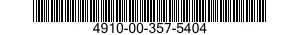 4910-00-357-5404  4910003575404 003575404