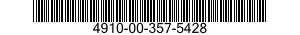 4910-00-357-5428  4910003575428 003575428