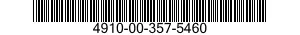 4910-00-357-5460  4910003575460 003575460