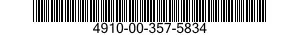 4910-00-357-5834  4910003575834 003575834