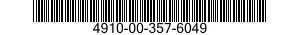 4910-00-357-6049  4910003576049 003576049