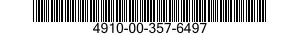 4910-00-357-6497  4910003576497 003576497