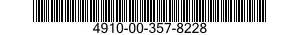 4910-00-357-8228  4910003578228 003578228