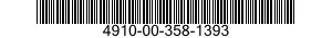 4910-00-358-1393  4910003581393 003581393