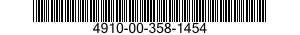 4910-00-358-1454  4910003581454 003581454