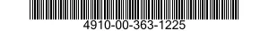 4910-00-363-1225  4910003631225 003631225