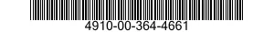 4910-00-364-4661  4910003644661 003644661
