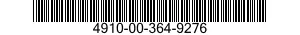 4910-00-364-9276  4910003649276 003649276