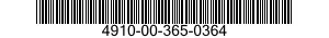 4910-00-365-0364  4910003650364 003650364