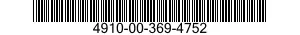 4910-00-369-4752  4910003694752 003694752