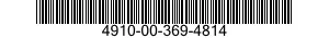 4910-00-369-4814  4910003694814 003694814
