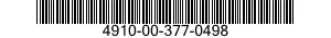 4910-00-377-0498  4910003770498 003770498