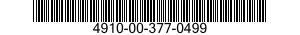 4910-00-377-0499  4910003770499 003770499