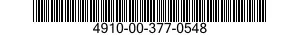 4910-00-377-0548  4910003770548 003770548