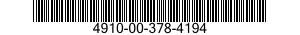 4910-00-378-4194  4910003784194 003784194