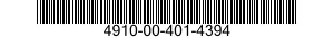 4910-00-401-4394  4910004014394 004014394