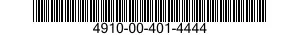 4910-00-401-4444  4910004014444 004014444