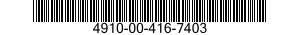 4910-00-416-7403  4910004167403 004167403