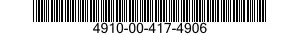 4910-00-417-4906  4910004174906 004174906