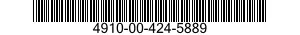 4910-00-424-5889  4910004245889 004245889