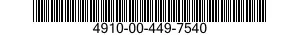 4910-00-449-7540  4910004497540 004497540