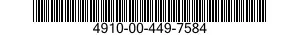 4910-00-449-7584  4910004497584 004497584