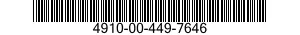4910-00-449-7646  4910004497646 004497646