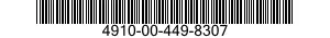4910-00-449-8307  4910004498307 004498307