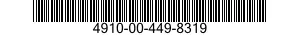 4910-00-449-8319  4910004498319 004498319