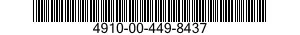 4910-00-449-8437  4910004498437 004498437