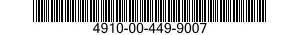 4910-00-449-9007  4910004499007 004499007