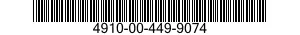 4910-00-449-9074  4910004499074 004499074