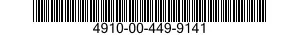 4910-00-449-9141  4910004499141 004499141