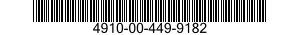 4910-00-449-9182  4910004499182 004499182