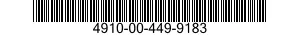 4910-00-449-9183  4910004499183 004499183